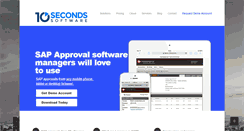 Desktop Screenshot of 10secs.net