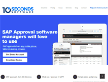 Tablet Screenshot of 10secs.net